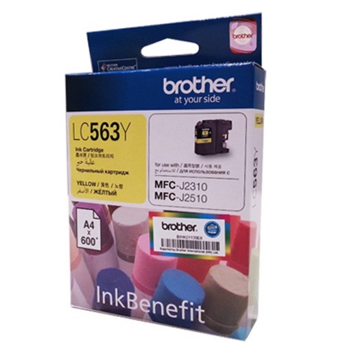 Mực in Brother LC 563 Yellow Ink Cartridge (LC-563Y)