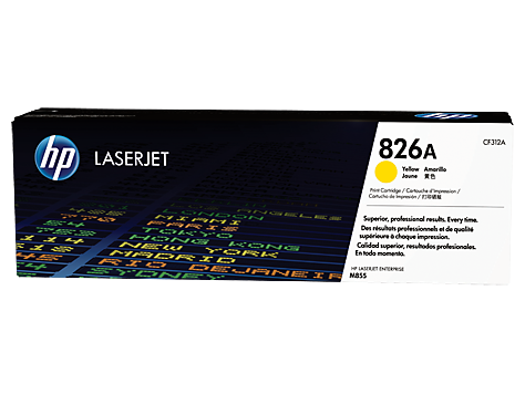 Mực in Laser màu vàng HP 826A Yellow Original LaserJet Toner Cartridge (CF312A)