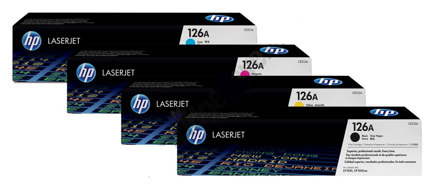 Bộ mực HP Color LaserJet 1025 Toner Cartridge ( HP 126A )