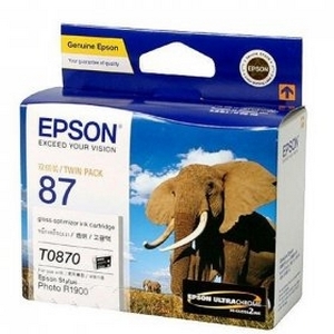 Mực in Epson 87 UltraChrome Hi-Gloss2 - Gloss Optimiser Cartridge
