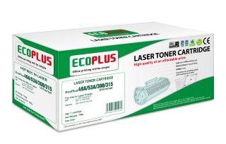 Mực in EcoPlus 49A, Laser trắng đen dùng cho máy in hp