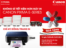 Các máy in Pixma mới của Canon tại Việt Nam